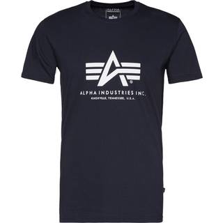 Alpha Industries "Basic T" T-Shirt blå XL
