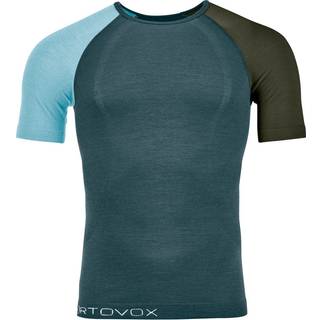 Ortovox 120 Comp Light Short Sleeve Merino undertøj Herrer størrelse XXL farve blå