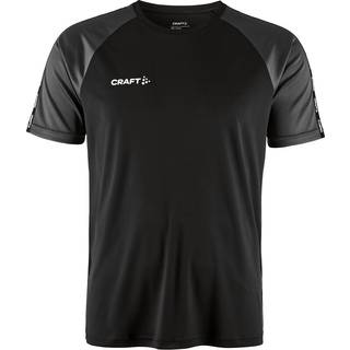 Craft 1912725 squad 2.0 contrast jersey m Herre / Træningstrøje / Sportstrøje / Trøje Black/Granite L