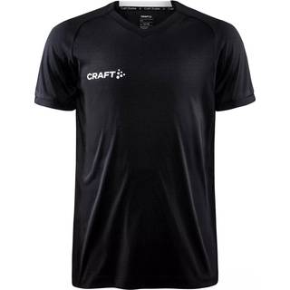 Craft 1910174 progress 2.0 solid jersey jr Børn Black 134/140