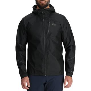 Outdoor Research Men's Helium Rain Jacket Black, L