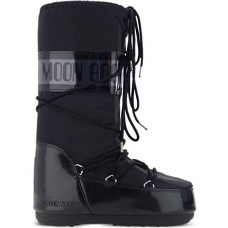 Sneakers Moon Boot Icon Satin Glance Black EUR 39-41 - Black - 39-41