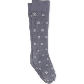 Butterfly Lace Socks Glitter A6187 - Dark Silver - GANNI - Grå XS/S