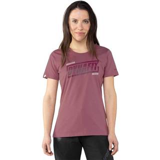 Dynafit Women's Graphic Cotton S/S Tee T-shirt Damer størrelse 40 farve lilla