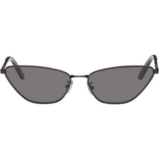 Retrosuperfuture Unisex UNJ Spillo Black Solbriller Metal Sort Sort Cat Eye Normal