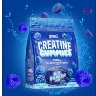 Applied Nutrition - Creatine Gummies, Blue Raspberry - 80 gummies
