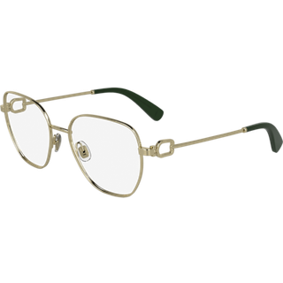 LONGCHAMP Kvinde LO2169 714 Optiske stel Metal Guld Firkantet Normal