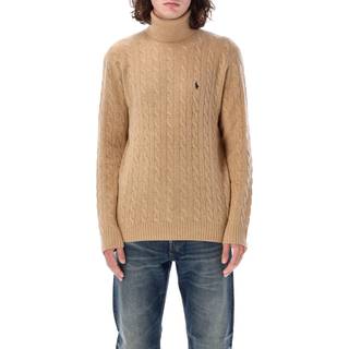 Polo Ralph Lauren Wool/Cashmere Rollneck Camel Melange