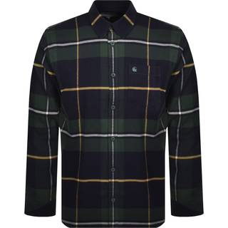 CARHARTT WIP L/S GARNETT CHECK SYCAMORE TREE SHIRT