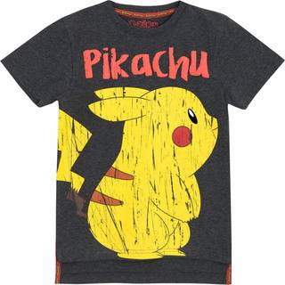 Character Character Black Pokemon Pikachu Boys T-Shirt