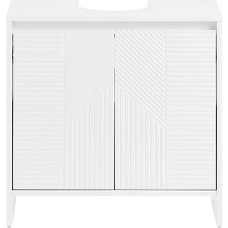 SoBuy badeværelsesvaskeskab BZR157-W - 60x61x30 cm