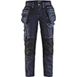 Blåkläder 7990 Dame Håndværker Buks stretch X1900 / Dame Håndværker Arbejdsbuks stretch X1900 - D21 - Marineblå/Sort