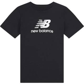 New Balance New Balance Black Stacked Logo T-Shirt