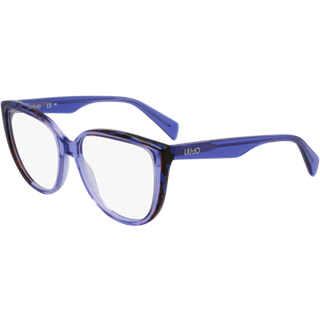 Liu Jo Kvinde LJ2807 438 Optiske stel Acetat Blå Cat Eye Normal
