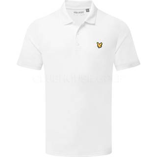 Lyle & Scott Lyle & Scott White Golf Tech Polo Shirt