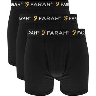 Farah Saginaw 3 Pack Trunks Black