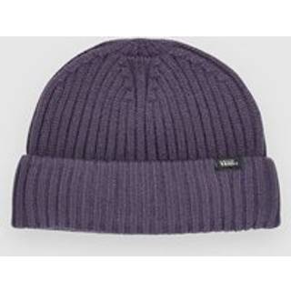 Vans - Vans Shallow Cuff Beanie, Man, Purple, Size: One size - Purple - One size