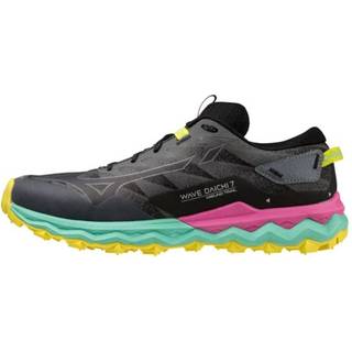 Mizuno Women's Wave Daichi 7 Iron Gate/Ebony/Fuchsia Fedora, 37
