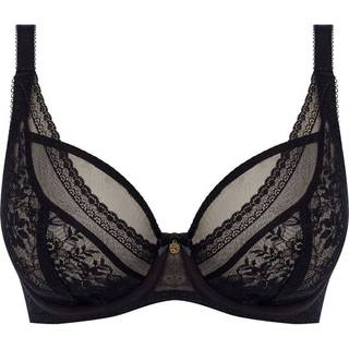 Freya Sydnie Underwired High Apex Plunge Bra - Black - K 70 * Kampagne *