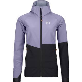 Ortovox Women's Punta Berrino Hooded Jacket Softshelljakke Damer størrelse L farve lilla/sort
