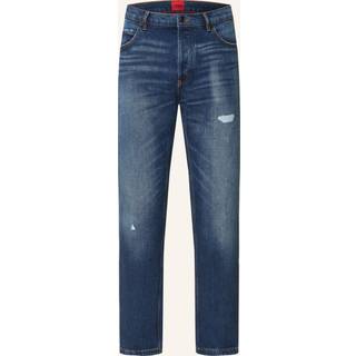 HUGO 634 Tapered Fit Jeans Dark Wash Blue