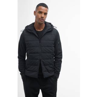 Stanley Hooded Quilted Sweatshirt, Black, L