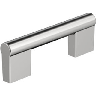 Amerock Versa 3 tommer (76 mm) Center-til-centre poleret kromkabinettræk BP5553026