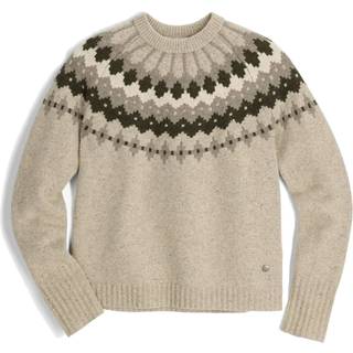 Royal Robbins Women's Rockcraft Wool Crew Merino sweatere Damer størrelse M farve beige