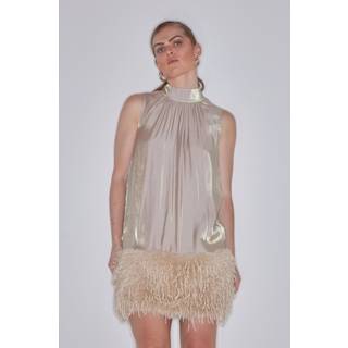 Bruuns Bazaar Women Kassianibbnarine Dress Dress Bbw4229 Gold Sand (38)