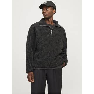 Ensfarvet Fleecesweatshirt