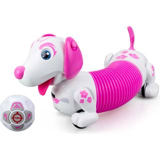 Silverlit Robo Dash D robot-hund med lyd og bevægelser - pink