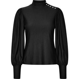 Gestuz Rifagz Button Blouse Toppe & T-Shirts 10909718 Black (XSMALL)