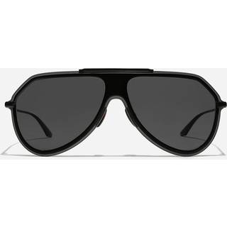 Dolce & Gabbana Mand DG2309 01/87 Solbriller Metal Sort Grå Pilot Normal