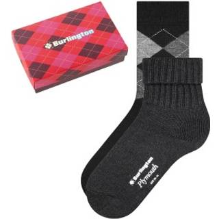Burlington Cocooning Gift Set Women Wool Socks - Black - Str 36/41
