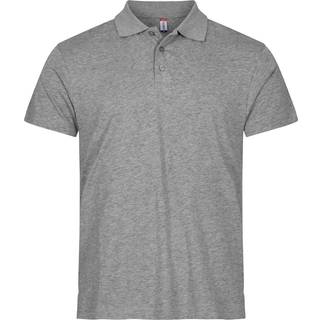 Clique 28280 Single Jersey Polo Grey Melange XS