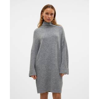 Jupiter Strikkjole, Medium Grey Melange, L