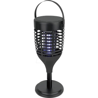 V-Tac solcelle insektlampe - Sort, 3-i-1, IP24