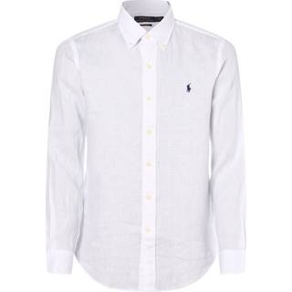 Polo Ralph Lauren Embroidered linen shirt - white - EU 43