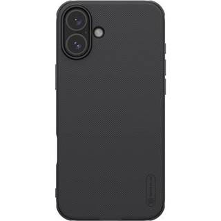 iPhone 16 Nillkin Super Frosted Shield Pro Hybrid Cover - Sort