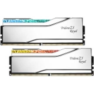 G.Skill Trident Z5 Royal DDR5-7600 - 32GB - CL36 - Dual Channel (2 pcs) - Intel XMP - Sølv med RGB