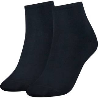 Tommy Hilfiger 2-pak Women Casual Short Sock - Blue - Str 39/42 * Kampagne *