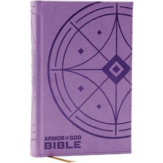 NKJV Armor of God Bible, Purple Leathersoft (Children’s Bible, Red Letter, Comfort Print, Holy Bible): New King James Version