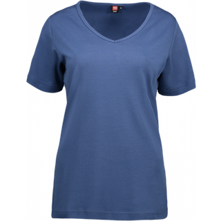 ID Interlock Dame T-shirt - Indigo - S