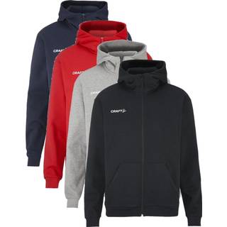 Community 2.0 Logo FZ Hoodie M - Red
