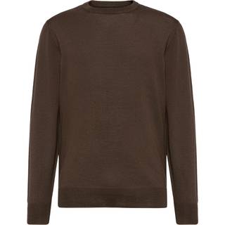 BOGGI MILANO Herren Pullover braun unifarben