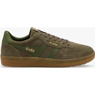 Gola Hawk Suede '86 Sneaker Herrer størrelse 10 farve brun/olivengrøn
