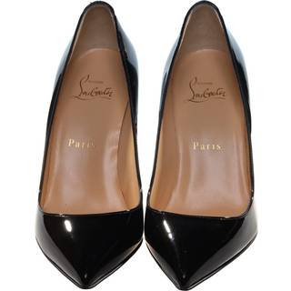Christian Louboutin Pigalle 85 patent-leather pumps - black - EU 36.5
