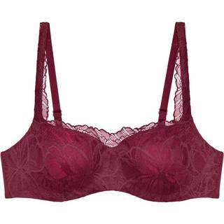 Triumph Body Make-Up Illusion Lace Balconette - Wine red - E 70 * Kampagne *