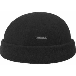 Stetson Stetson Docker Wool Cashmere - Sort, 61 (XL) / Sort / Docker Cap