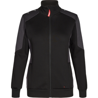 ENGEL Galaxy dame Sweat Cardigan Sort/Antrazitgrå 8825-233 XS